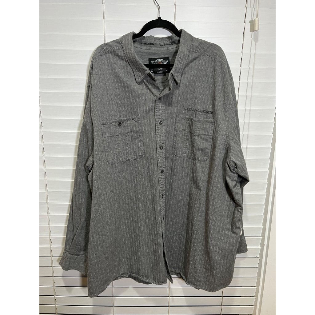 Harley Davidson Long Sleeve Button Up Shirt - Size 5xl